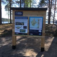 Wegweiser nach der Staubrücke