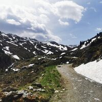 die letzte Steigung vor der Steinkasernalm