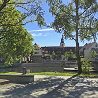 Kleb Nagold mit Blick auf die Innenstadt