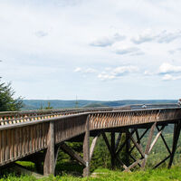 Vom Ellbachseeblick hat man auch einen herrlichen Blick in den Nordschwarzwald