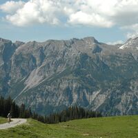 Oberhalb der Latonsalpe