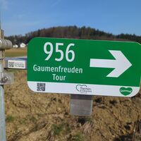 Die neuen Tafeln der Gaumenfreuden Tour zeigen den Weg! 