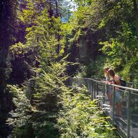 Steg in der Leutascher Geisterklamm