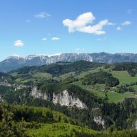 Ausblick Eselstein u.a. zur Rax