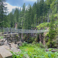Hängende Brücke