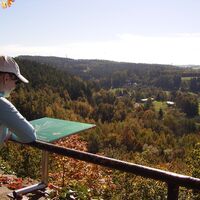 Aussicht von der Burgruine Reichenfels