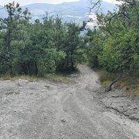 24.6 km Ausgewaschene Piste nach Bagnaria