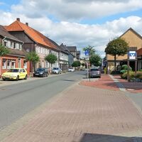 Ortsdurchfahrt in Clenze