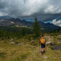 Richtung Passo San Pellegrino