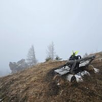 Steilabfall!
