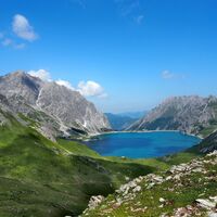 Cavelljoch mit Lünersee