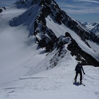 Blick gegen Osten zur Wildspitze 3768m