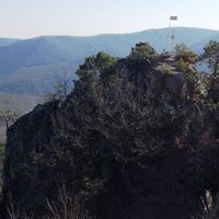 Blick rüber zum Gipfel Schanzriedel