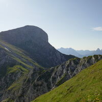 der weitere Wegverlauf zum Scheiblingstein
