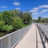 Lafnitzbrücke zwischen Mogersdorf und Heiligenkreuz