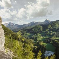 Ausblick von der Burgruine Gallenstein