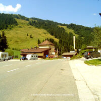 Pass Thurn Passhöhe Blick nach Norden