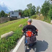 Aufstieg zur Eisbahn