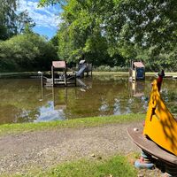 Wasserspielplatz am Jägersburger Weiher