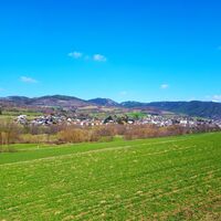 Blick von Laas auf Pöggstall