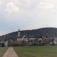 Blick aus Heiligenzimmern