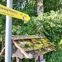 Abzweigung in den Möderbach-Graben