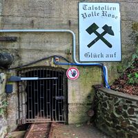 Eingang zum Stollen