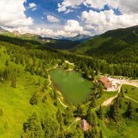 Passo San Pellegrino - Hotel Miralago ©Archivio APT Val di Fassa