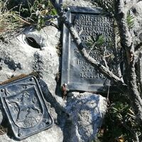 Bergsteiger Grab vom Wieser Much