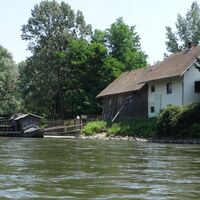 Blick auf die Schiffsmühle