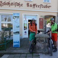 Rastmöglichkeit am Tourende in Saalfeld