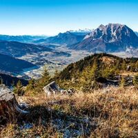 Grimming, Dachstein und Großglockner