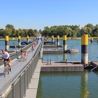 Rheinradweg - Seltz - Bac à traille
