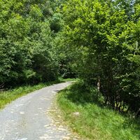 Straße zwischen Fondo und Talorno