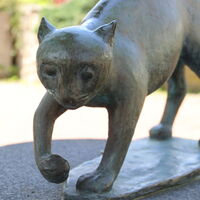 Katzenbrunnen Detail