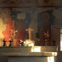 Inneres der Kapelle San Rocco