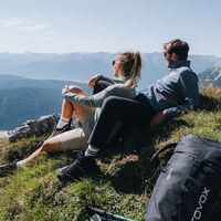 Rast am Gipfel der Gehrenspitze