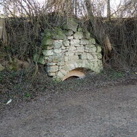 etwas verschüttete Kellergasse