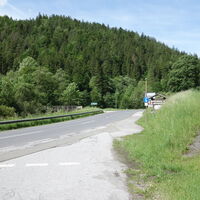 Straßenquerung B20 beim Sportplatz in Gußwerk