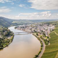 Blick vom Huxlayplateau auf die Mosel