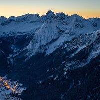 Alba di Canazei - Val Contrin ©Archivio APT Val di Fassa