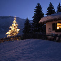 Milchhäusl im Winter