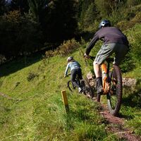 Trail auf der Schilsabfahrt