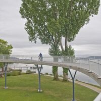 Geschwungene Brücke in Sipplingen