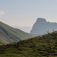Trailrunning in der Region Seefeld -Südwandsteig Leutasch - Blick auf die Gehrenspitze.jpg