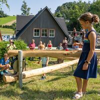 Kugelbahn in der Erlebniswelt Seiffen