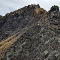 Binnelgrat, Blick zurück