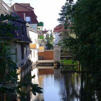 Stadtgraben in Herford