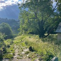 historische Strasse Naters - Blatten
