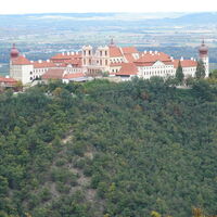 Ausblick am Waxenberg zum Stift